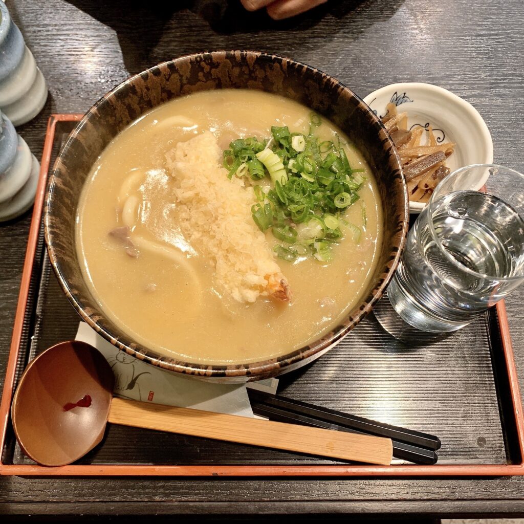 大森屋 仲見世支店のカレーうどん