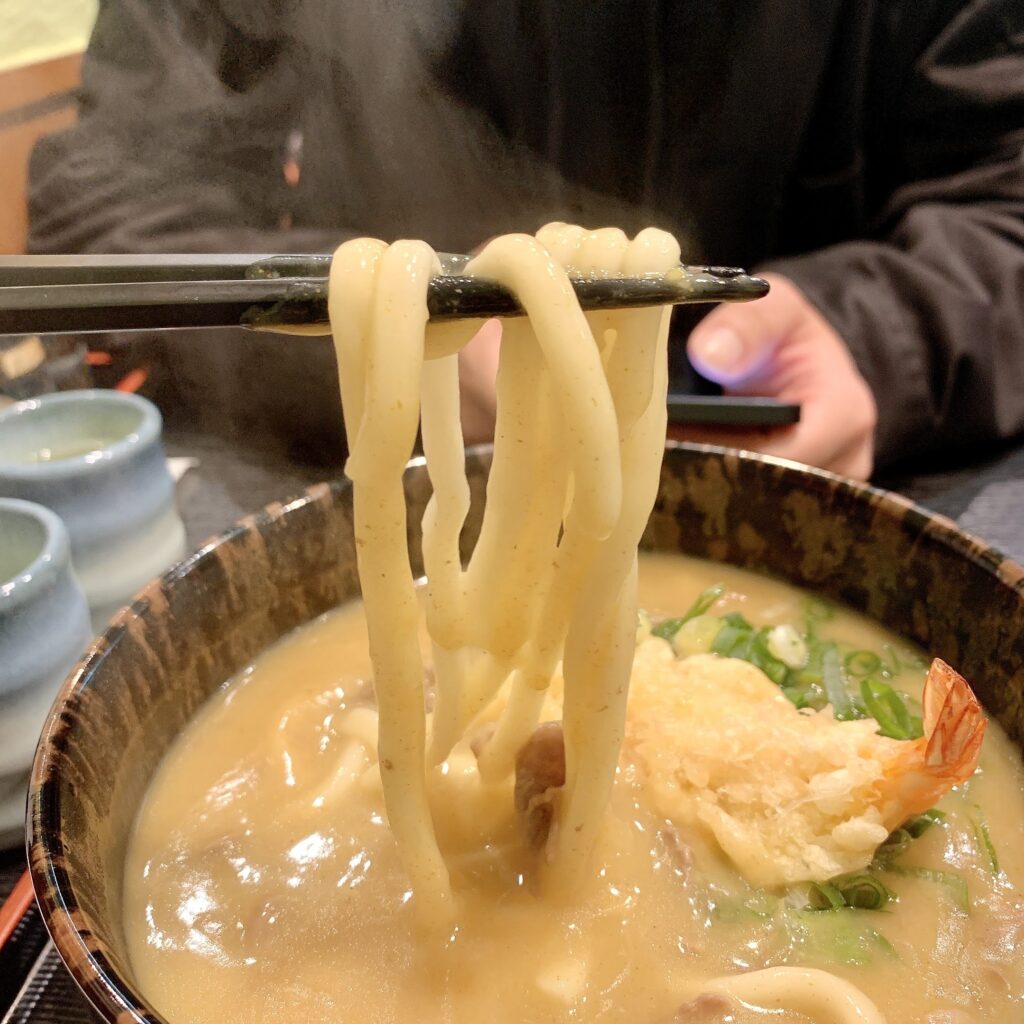 大森屋 仲見世支店のカレーうどん