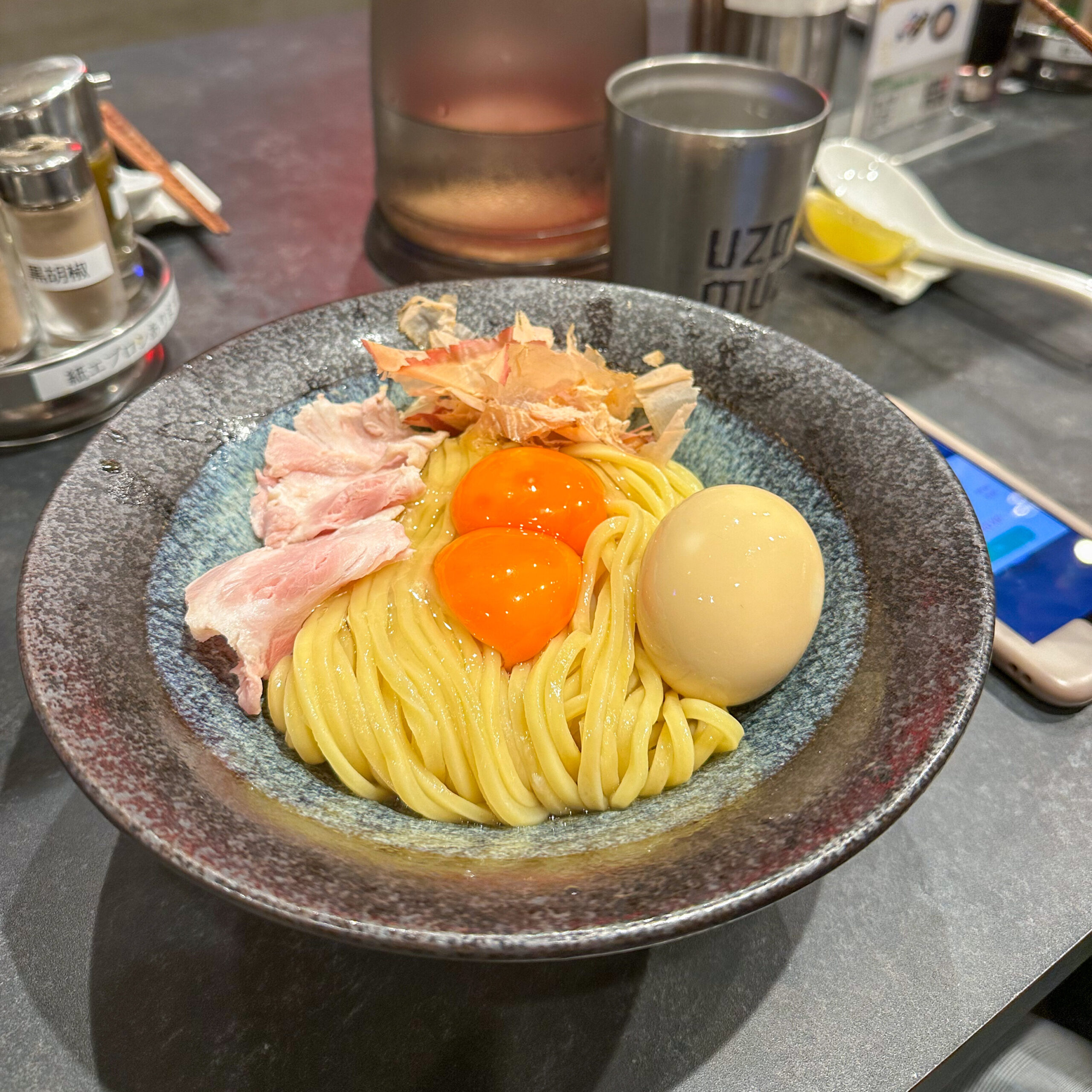 Noodle Atelier 有象無象のタマゴかけ麺GOD