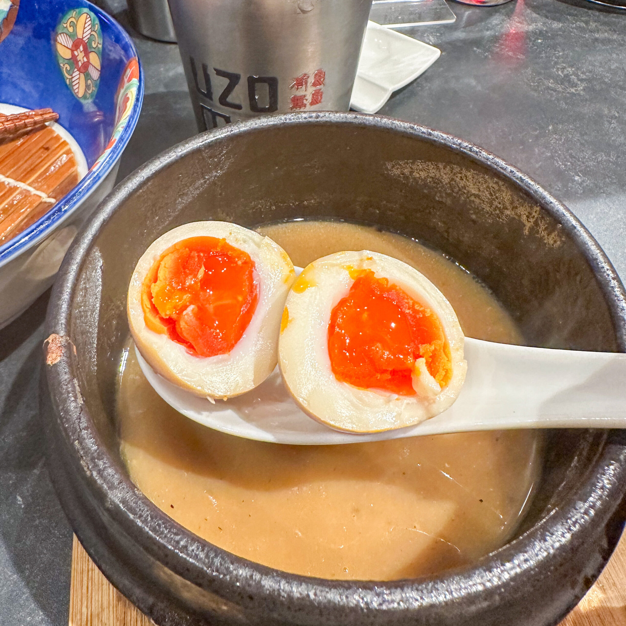 Noodle Atelier 有象無象の味玉濃厚魚介つけ麺