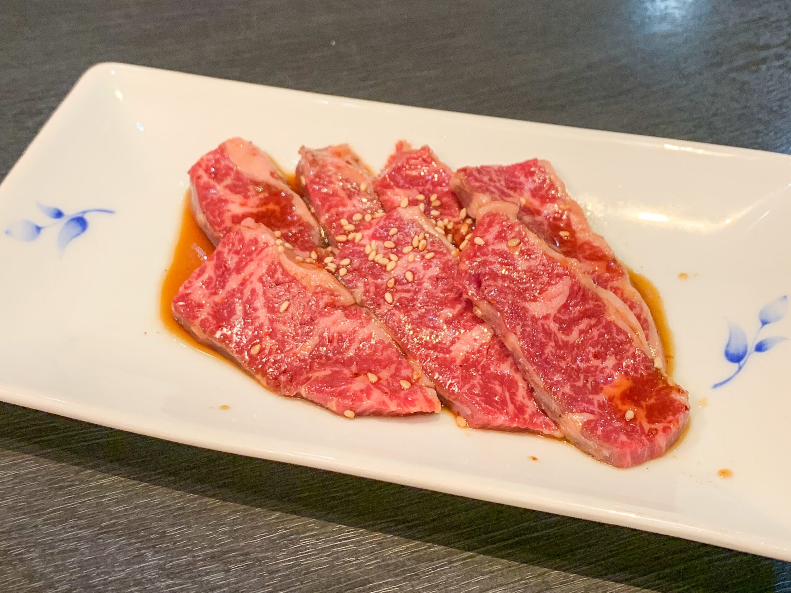 鈴鹿の焼肉屋『泰千』のハラミ