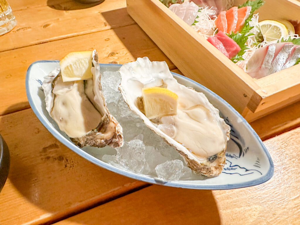 北海道 海鮮居酒屋 魚人(うおっと)大通店の生牡蠣