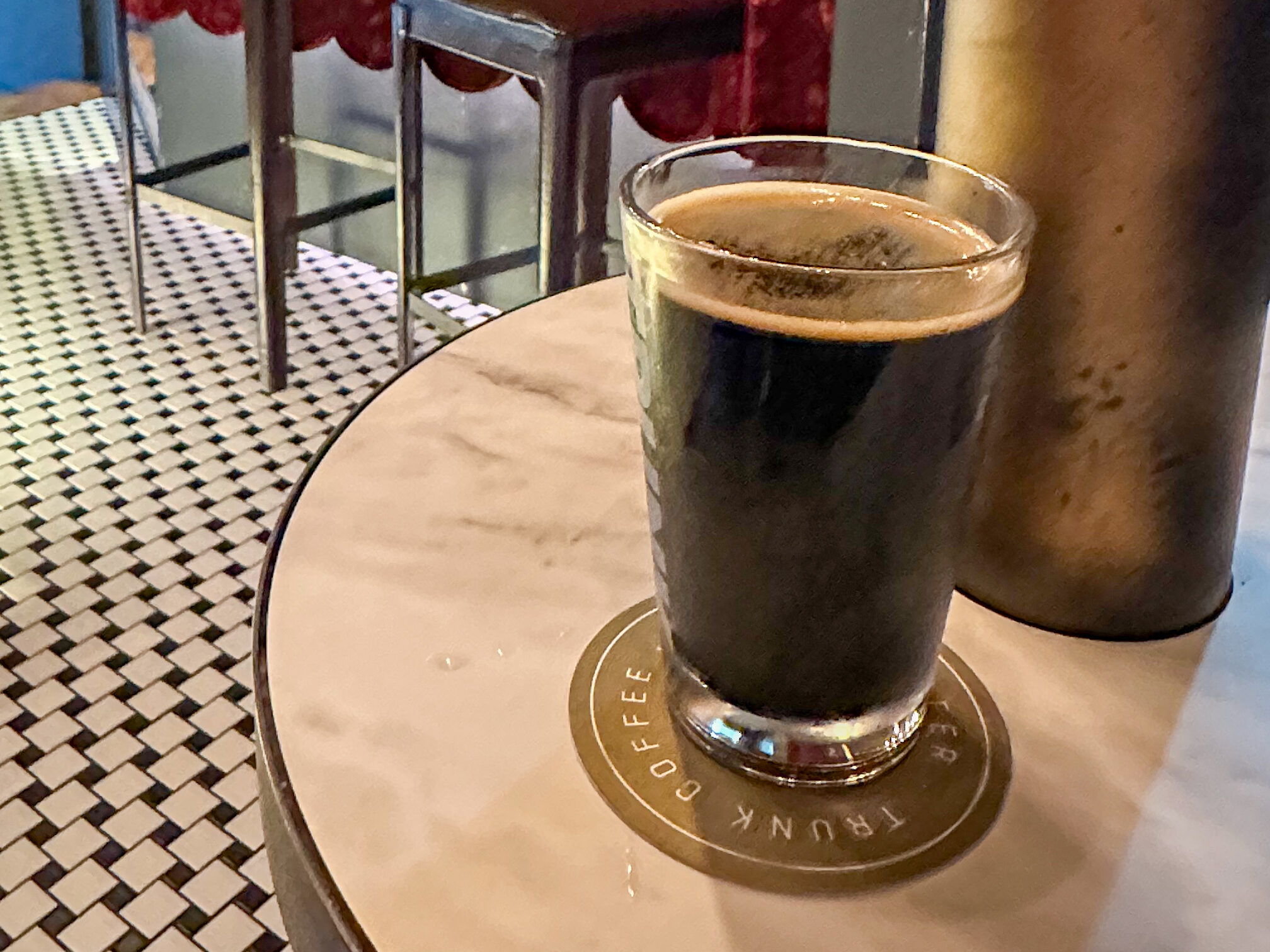 Trunk Coffee & Craft Beerの黒ビール